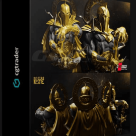 CGTRADER – B3DSERK – DR FATE BUST 3D PRINT MODEL (Premium)