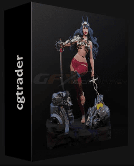 CGTRADER – FEITICEIRA BRANCA 3D PRINT MODEL