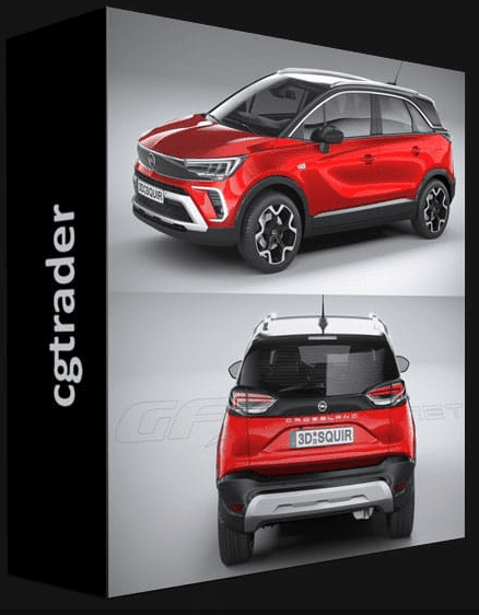 CGTRADER – OPEL CROSSLAND 2021 3D MODEL