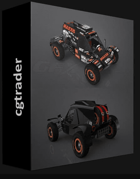 CGTRADER – SUZUKI SWIFT GTI BUGGY UTV DAKAR 3D MODEL