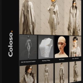 COLOSO – FUTURE FASHION WITH MARVELOUS DESIGNER & CINEMA4D (Premium)