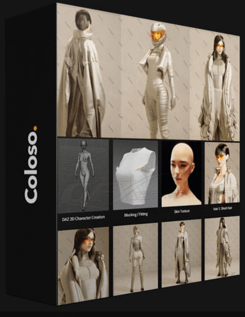 COLOSO – FUTURE FASHION WITH MARVELOUS DESIGNER & CINEMA4D