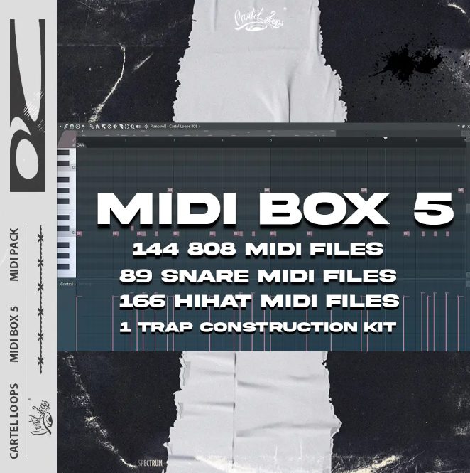 Cartel Loops MIDI Box Vol.5 [WAV, MiDi]