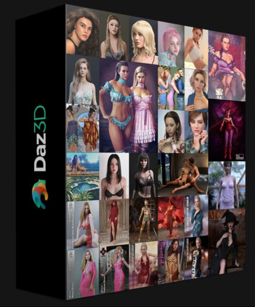 DAZ3D, POSER BUNDLE 5 JANUARY 2023