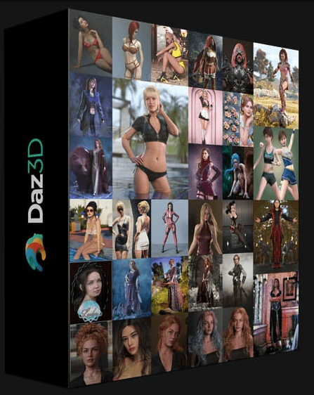 DAZ3D, POSER BUNDLE 2 JANUARY 2023