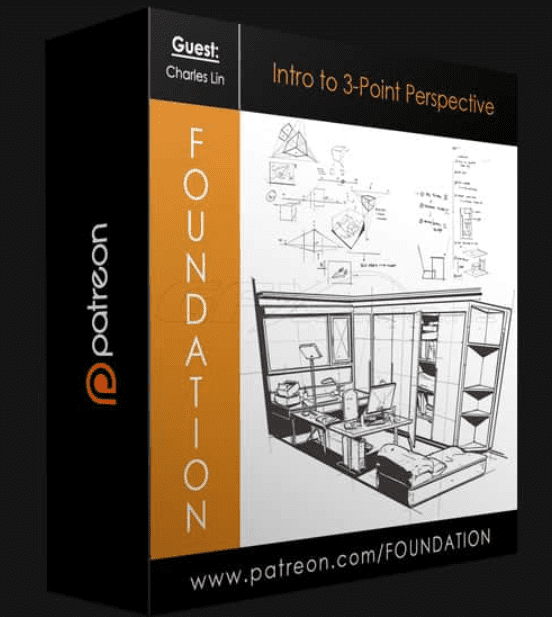 FOUNDATION PATREON – INTRO TO 3 POINT PERSPECTIVE WITH CHARLES LIN