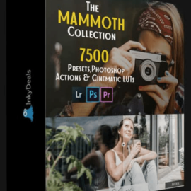 INKYDEALS – THE MAMMOTH COLLECTION: 7500 PRESETS, PHOTOSHOP ACTIONS AND CINEMATIC LUTS (Premium)