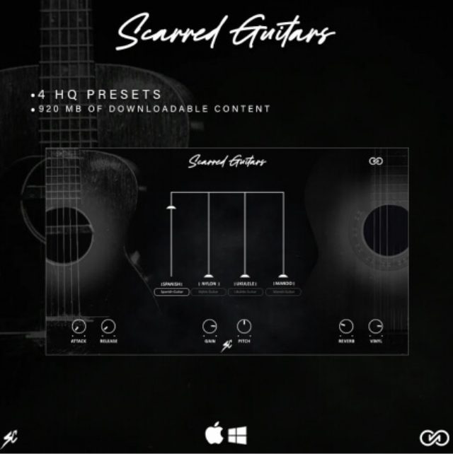 Infinite Audio Scarred Guitars VSTi [WiN, MacOSX]