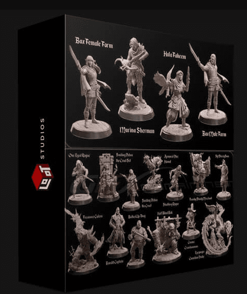 LOOT STUDIOS – LAIR OF LIARS – 3D PRINT MODELS