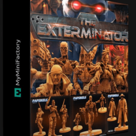 MYMINIFACTORY – PAPSIKELS MINIATURES – THE EXTERMINATOR (Premium)