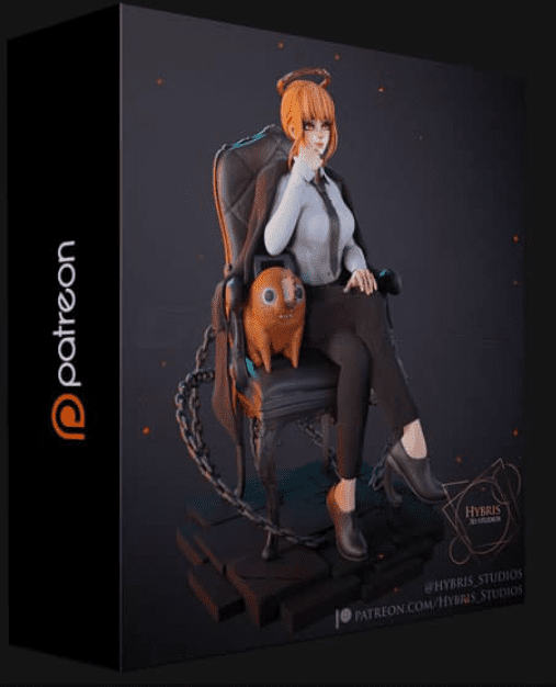 PATREON – MAKIMA – HYBRIS STUDIOS – 3D PRINT MODEL