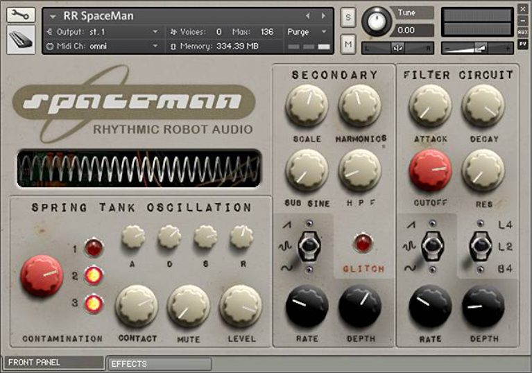 Rhythmic Robot Audio SpaceMan [KONTAKT]