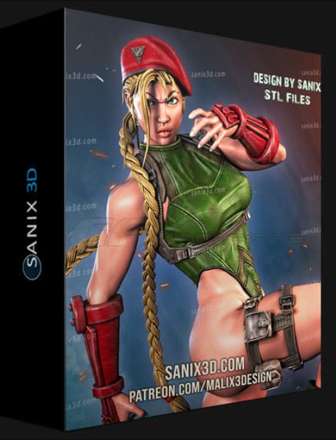 SANIX3D – CAMMY – STREET FIGHTER