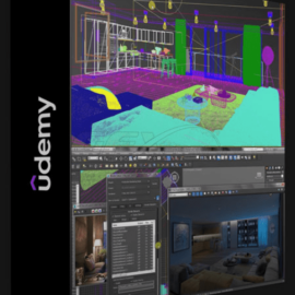UDEMY – 3DS MAX + VRAY : INTERIOR & EXTERIOR NIGHT RENDERS (Premium)