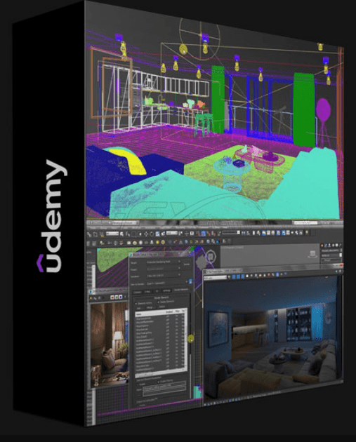 UDEMY – 3DS MAX + VRAY : INTERIOR & EXTERIOR NIGHT RENDERS