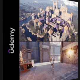 UDEMY – BUILDING MEDIEVAL WORLDS – UNREAL ENGINE 5 MODULAR KITBASH (Premium)