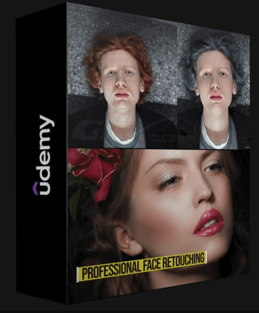 UDEMY – MASTER CLASS OF SKIN, FACE RETOUCHING IN ADOBE PHOTOSHOP