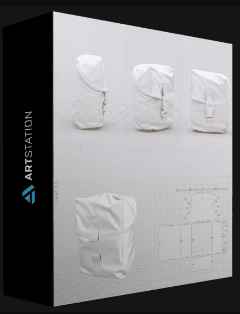 ARTSTATION – MAKING A COMBAT POUCH IN MARVELOUS DESIGNER