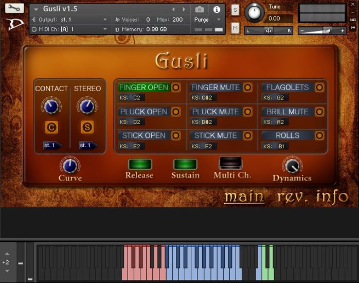 Daniel Belik Siberian Samples Gusli v1.5 [KONTAKT]