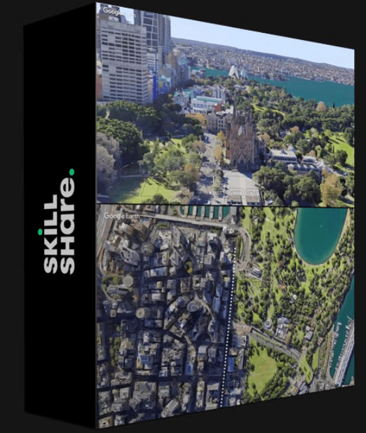 SKILLSHARE – HOW TO CREATE A CINEMATIC MAP ANIMATION WITH GOOGLE EARTH STUDIO & ADOBE AFTER EFFECTS