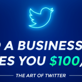 The Art of Twitter: Build a Business That Makes You $100/Day 2023 (Premium)