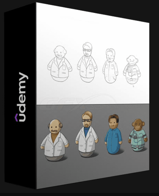 UDEMY – CARTOON CHARACTER DESIGN WITH AFFINITY PHOTO 2