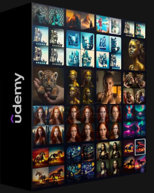 UDEMY – MIDJOURNEY – CREATE BEAUTIFUL DIGITAL AI ART WITH MIDJOURNEY