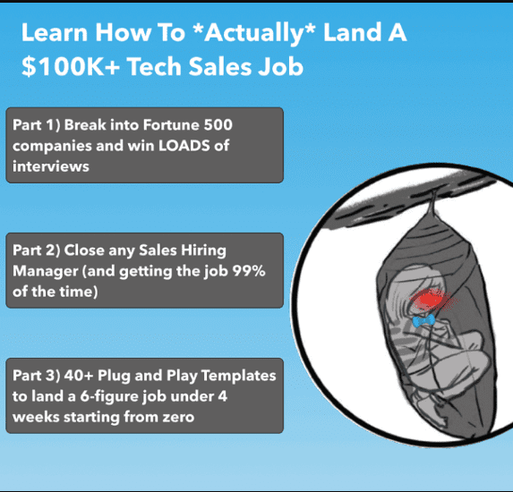 BowtiedCocoon – Zero to $100k: Landing Any Tech Sales Role