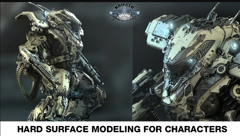 CGMA – Hard Surface Modeling For Characters