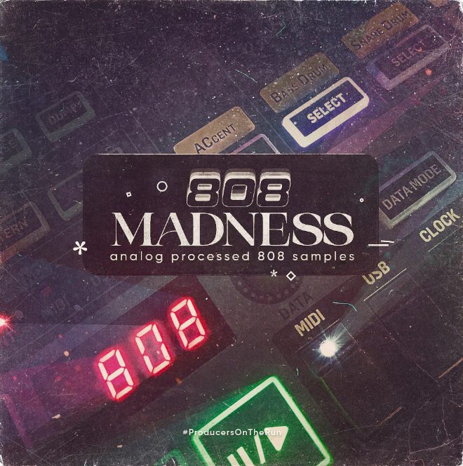 Julez Jadon 808 Madness Analog processed 808 samples [WAV]