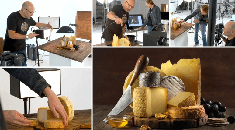 Karl Taylor Photography – Still Life Photography: Cheese Food Shoot