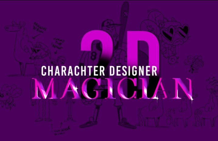 Motion Design School – 2D Character Design Magician