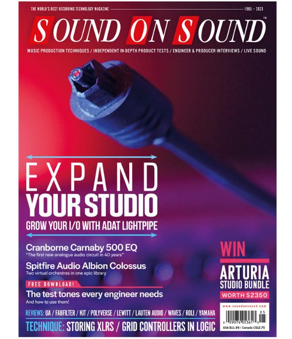 Sound On Sound UK/USA May 2023