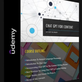 UDEMY – CHATGPT FOR CONTENT: COMPLETE CHAT GPT BEGINNERS GUIDE 2023 (Premium)