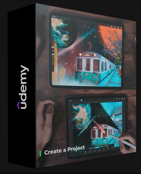 UDEMY – PROCREATE BEGINNER’S CLASS ON DIGITAL COLLAGE MAGIC