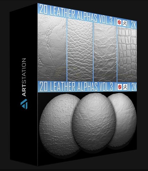 ARTSTATION – 20 LEATHER ALPHAS VOL.3