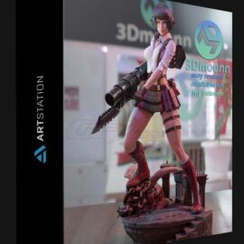 ARTSTATION – LADY DEVIL MAY CRY 3 – 3D PRINT MODEL (Premium)