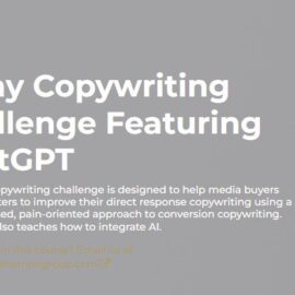 Ashton Shanks – 7 Day Copywriting Challenge Featuring ChatGPT Download 2023 (Premium)