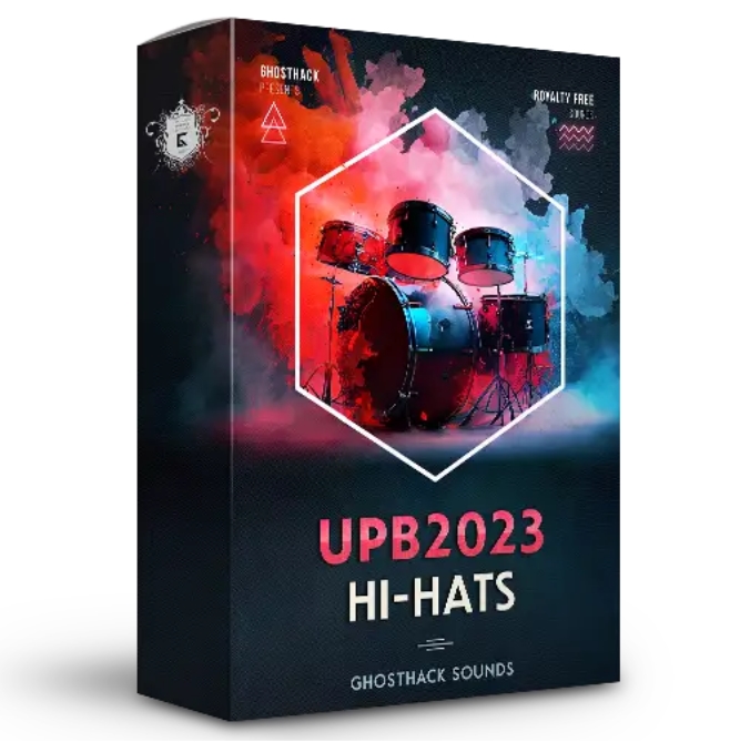 Ghosthack UPB2023 150 HiHats and Cymbals [WAV]