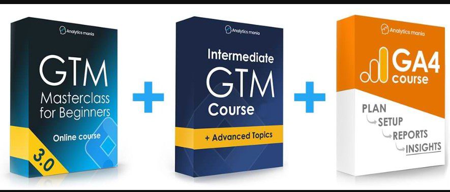 Julius Fedorovicius – GA4 Course + Two Google Tag Manager Courses Bundle