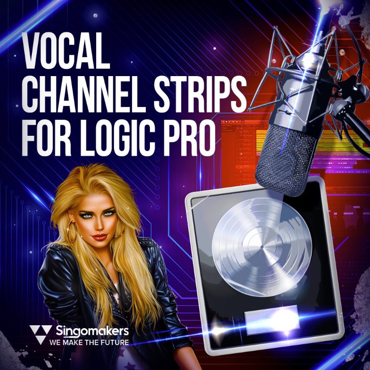 Singomakers Vocal Channel Strips for Logic Pro [DAW Templates] 