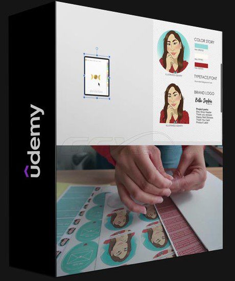 UDEMY – DESIGN PACKAGING FOR YOUR ETSY SHOP USING AFFINITY DESIGNER