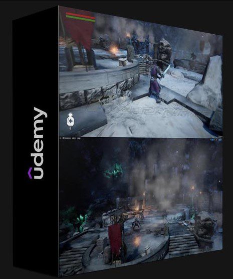 UDEMY – UNREAL ENGINE 5: SOULSLIKE MELEE COMBAT SYSTEM