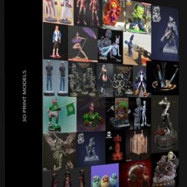 3D PRINT MODELS BUNDLE 2 JUNE 2023 (Premium)