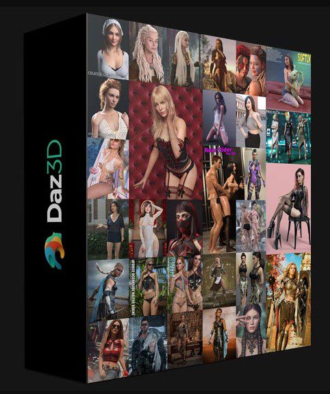 DAZ3D, POSER BUNDLE 1 JUNE 2023