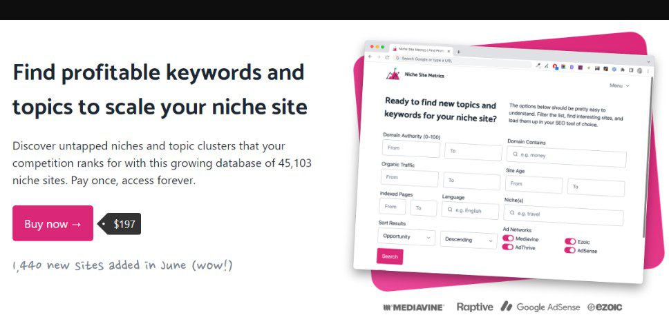 Ian Nuttall – Niche Site Metrics