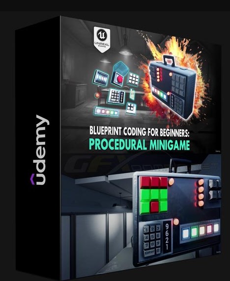 UDEMY – UNREAL ENGINE 5 BLUEPRINT CODING FOR BEGINNERS