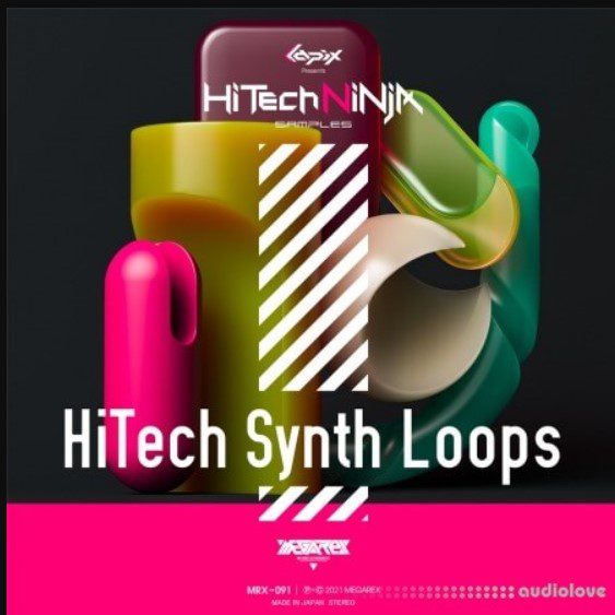 lapix HiTECH NINJA SAMPLES HiTECH Synth Loops Vol.1