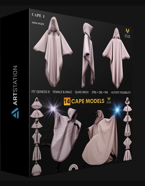 ARTSTATION – 14 CAPE MODELS