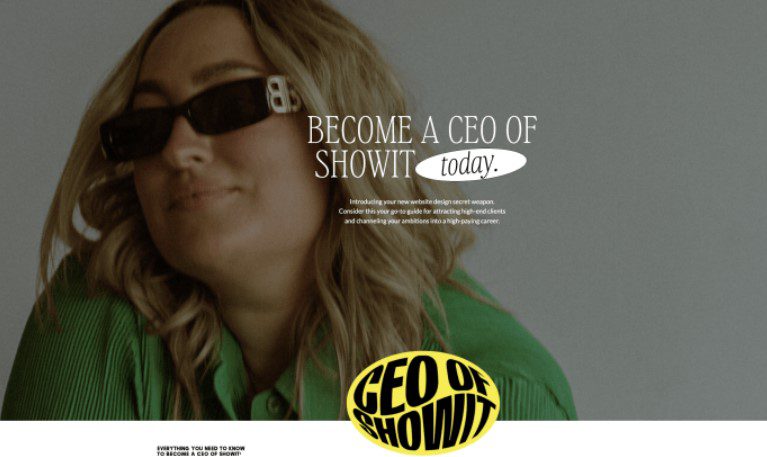 Becca Luna – CEO of Showit